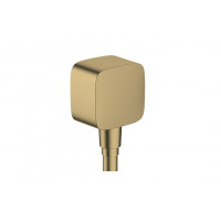 Шлангове під'єднання FixFit E зі зворотнім клапаном, Brushed Bronze (26457140)