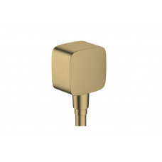Шлангове під'єднання FixFit E зі зворотнім клапаном, Brushed Bronze (26457140)