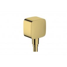 Шланговое подключение FixFit E с обратным клапаном, Polished Gold Optic (26457990)