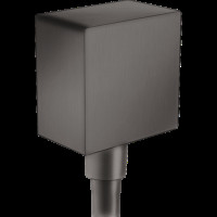 Шлангове під'єднання FixFit, Brushed Black Chrome (26455340)