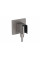Шлангове під'єднання FixFit Porter E з тримачем, Brushed Black Chrome (26889340)