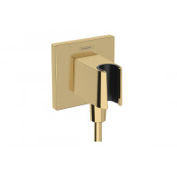 Шланговое подключение FixFit Porter E с держателем, Polished Gold Optic (26889990)