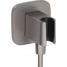 Шланговое подключение FixFit Porter Q с держателем Brushed Black Chrome (26887340)