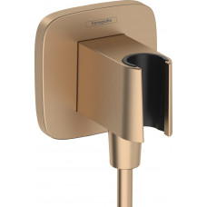 Шлангове під'єднання FixFit Porter Q з тримачем Brushed Bronze (26887140)