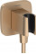 Шлангове під'єднання FixFit Porter Q з тримачем Brushed Bronze (26887140)