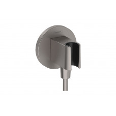 Шланговое подключение FixFit Porter S с держателем Brushed Black Chrome (26888340)