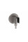 Шлангове під'єднання FixFit Porter S з тримачем Brushed Black Chrome (26888340)