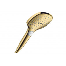 Ручний душ Raindance Select E PowderRain 120 3jet P EcoSmart+ (28729990) Polished Gold Optic