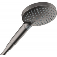 Ручний душ Raindance Select S PowderRain 120 3jet P (26014340), Brushed Black Chrome