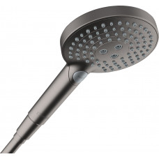 Ручний душ Raindance Select S PowderRain 120 3jet P (26014340), Brushed Black Chrome