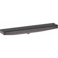 Шлангове під'єднання Porter 500 Rainfinity з поличкою R, Brushed Black Chrome (26858340)