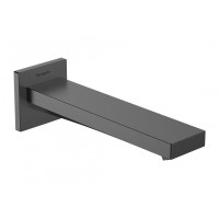 Вилив Tecturis E на ванну с выступом 210 мм, Brushed Black Chrome (73410340)