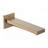 Вилив Tecturis E на ванну с выступом 210 мм, Brushed Bronze (73410140)