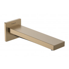 Вилив Tecturis E на ванну з виступом 210 мм, Brushed Bronze (73410140)