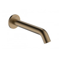 Вилив Tecturis S на ванну з виступом 198 мм, Brushed Black Chrome (73411340)