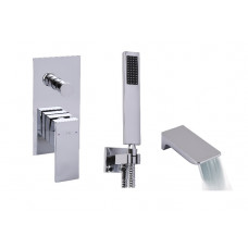 Смеситель для ванны встроенный TOPAZ ODISS TO-18222-H66