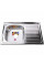 Мойка кухонная Mira MR 8050 L E Satin Left