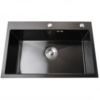 Мойка кухонная 3mm 680х450 Графит 6845HG Mira