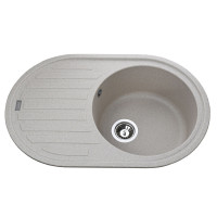 Гранитная мойка Globus Lux OHARA песчаный 770х500мм-А0004