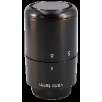 Термостатическая головка Tucan GS.10 (резьба M30x1,5), глянцевый черный, 000M665A113