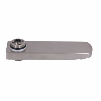 Излив в сборе Lidz (150х40х36) для смесителей Kubis 006, 1030 Nickel LDKUB1504036N49507