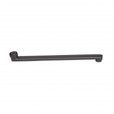 Вилив Qtap (345х31,5х27,5) для змішувача для ванни Vlasta New Gunmetal Black PVD QTVLA345315275GMB49666