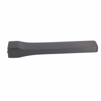 Излив Qtap (25,8x39,3x200) для смесителя для раковины скрытого монтажа Gemini Gunmetal Black PVD QTGEM258393200GMB50128