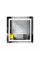 Дзеркало Lidz Kubis (KU2) 700х700 з LED-підсвічуванням Touch, з антизапотіванням, з димером, рег. яскравості LDKU70070049288