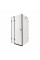 Душевая кабина Qtap Capricorn BLA10128RC6 120x80 см, стекло Clear 6 мм, покрытие CalcLess без поддона