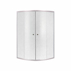 Душевая кабина Lidz Latwa SC90x90.SAT.HIGH.FR, стекло Frost 4 мм без поддона