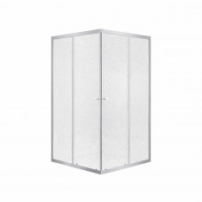 Душевая кабина Lidz Wawel SC80x80.SAT.LOW.FR, стекло Frost 4 мм без поддона