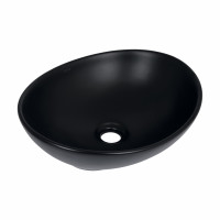 Раковина для ванной Раковина-чаша Qtap Dove 415x340x140 Matt black QT06116062AMB