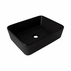 Раковина для ванной Раковина-чаша Qtap Tern 480х370х135 Matt black QT176069MB