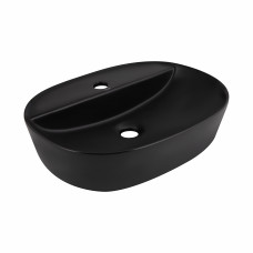 Раковина для ванной Раковина-чаша Qtap Scorpio 500x380x120 Matt black QT146533MB