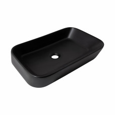 Раковина для ванной Раковина-чаша Qtap Scorpio 550х390х120 Matt black QT14112243MBN