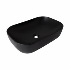 Раковина для ванной Раковина-чаша Qtap Robin 600x390x150 Matt black QT132143PMBMBN