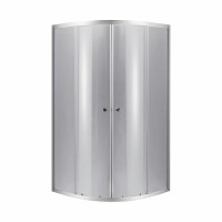 Душова кабіна Lidz Latwa SC90x90.SAT.LOW.DGR, скло темне тоноване 4 мм без піддона