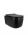 Унитаз подвесной Qtap Taurus Ultra Quiet 515×360×350 мм, Matt Black, с сиденьем Slim Duroplast / Soft-close / Quick Release QTTAU28BLM50504
