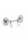 Гачок Тримач для рушника Lidz Oreo 0802 2 гачка LDORE0802CRM22173 Chrome