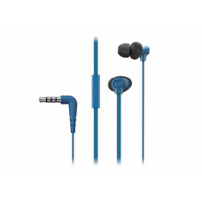 Наушники Panasonic RP-TCM130GE In-ear Mic Синий (RP-TCM130GEA)