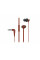 Наушники Panasonic RP-TCM130GE In-ear Mic Красный (RP-TCM130GER)