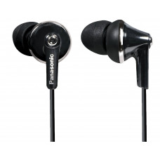 Наушники Panasonic RP-HJE190E In-ear Черный (RP-HJE190E-K)