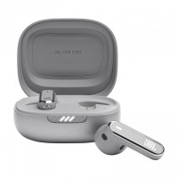 Навушники JBL Live Flex Сріблястий (JBLLIVEFLEXSVR)