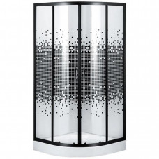 Душевая кабина полукруглая DRAWA L90TB.Mosaic (L90B.Mosaic) BRAVO