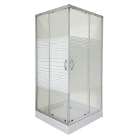 Душевая кабина квадратная ODRA L90TW.Line (L90W.Line) BRAVO