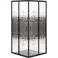 Душевая кабина квадратная без поддона ODRA N90TB.Mosaic BRAVO
