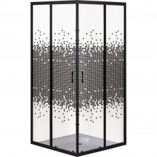 Душевая кабина квадратная без поддона ODRA N90TB.Mosaic BRAVO