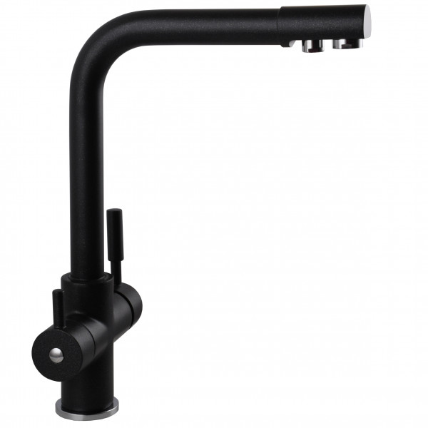 Смеситель для кухни под осмос Globus Lux LAZER GLLR-0888-1-ONIX