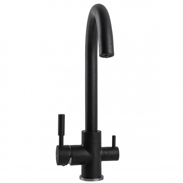 Смеситель для кухни под осмос Globus Lux LAZER GLLR-0333-1-ONIX