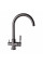Смеситель для кухни под осмос Globus Lux LAZER GLLR-0333-11-GRAPHITE